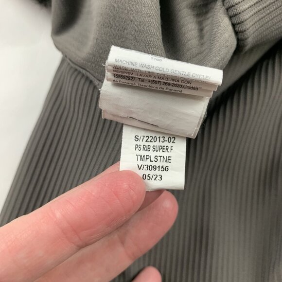 Old Navy Temple Stone Ribbed Powersoft Extra High Rise Super Flare Leggings L - Picture 5 of 7